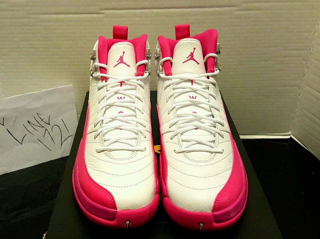 Air Jordan 12 GS White Pink 510815-109