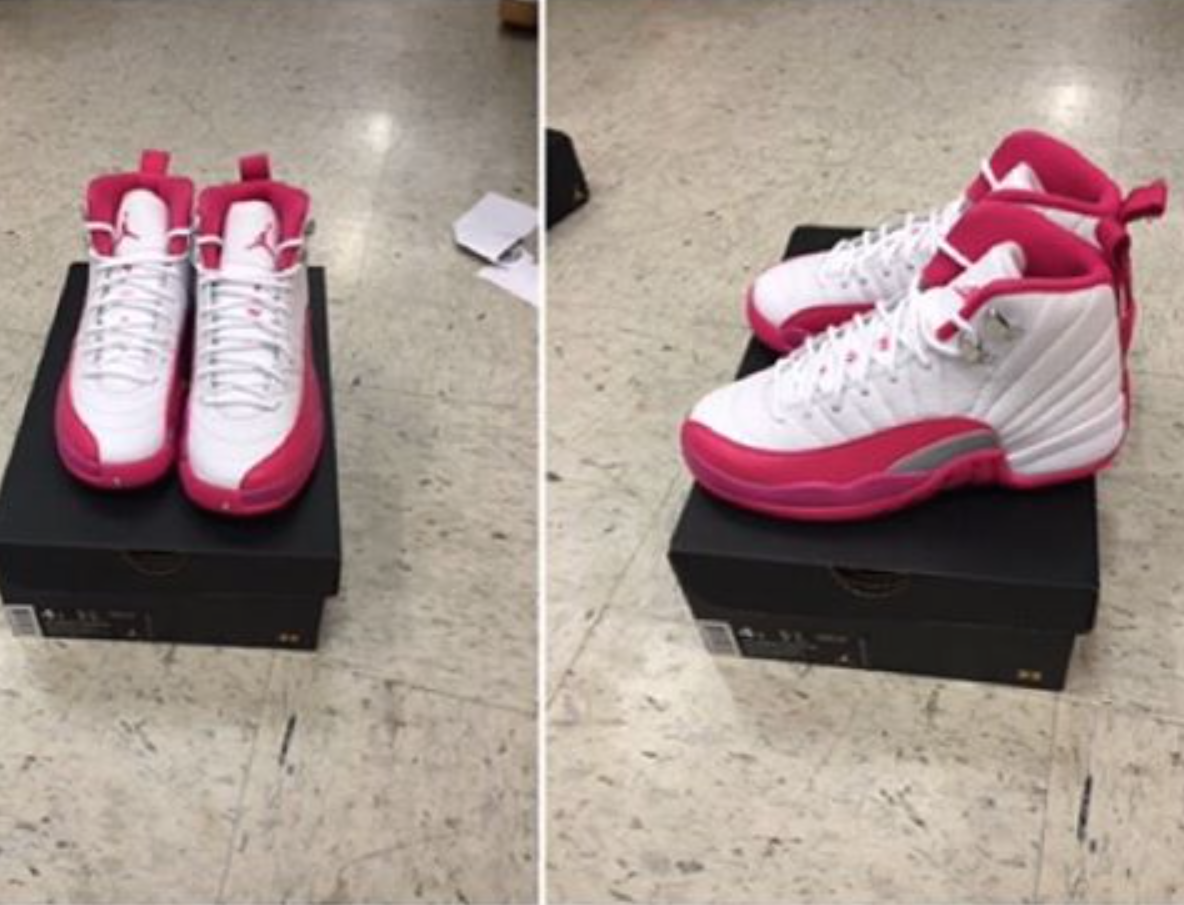 Air Jordan 12 GS White Dynamic Pink Release Date