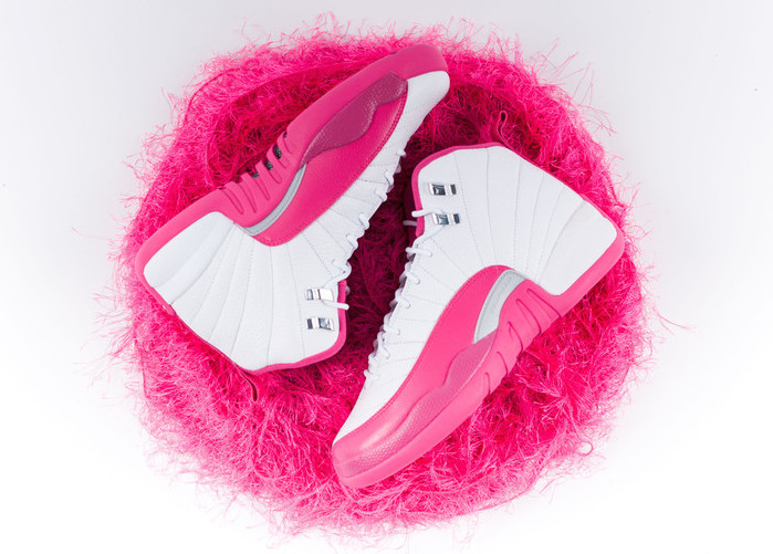 Air Jordan 12 Vivid Pink White