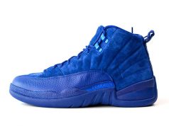 Air Jordan 12 Premium Deep Royal Blue Release Suede