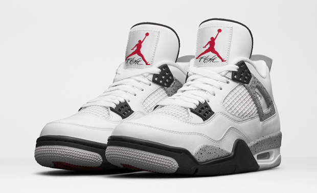 Air Jordan 4 White/Cement Just Restocked At Niketown New York